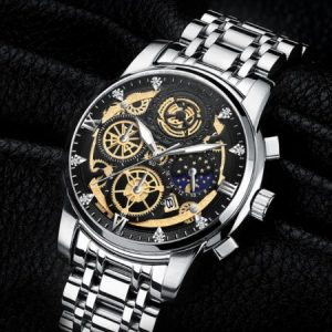 Silver Color Binbond Watch